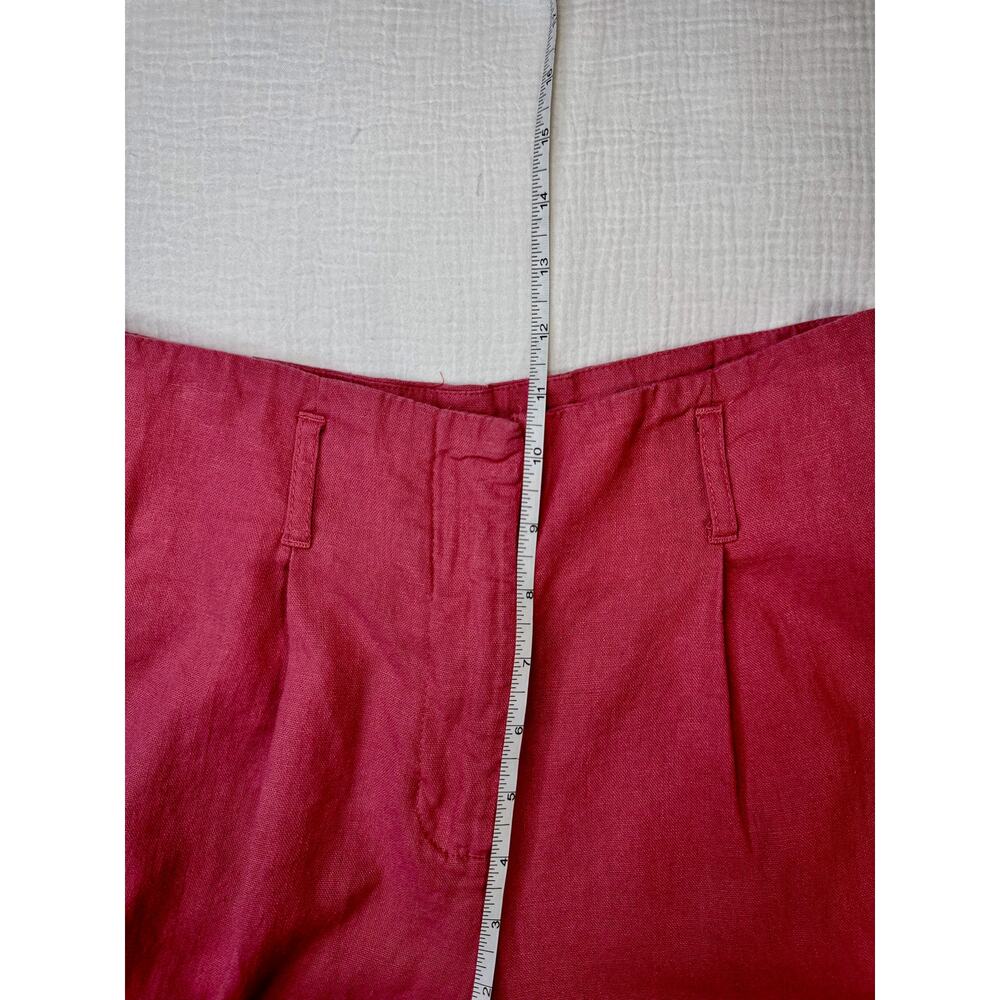 RE/VAMPED Linen Pants Pink Straight Leg Women’s XS Coastal Resortwear Sorority - Picture 15 of 16